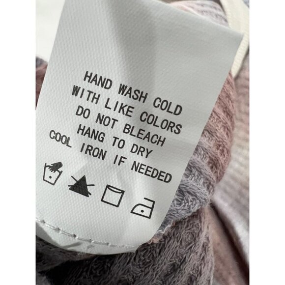 NWT MELLODAY Size 2X Women's Plus Size Tie Dye Thermal Joggers Grey Multi Color - Picture 11 of 11